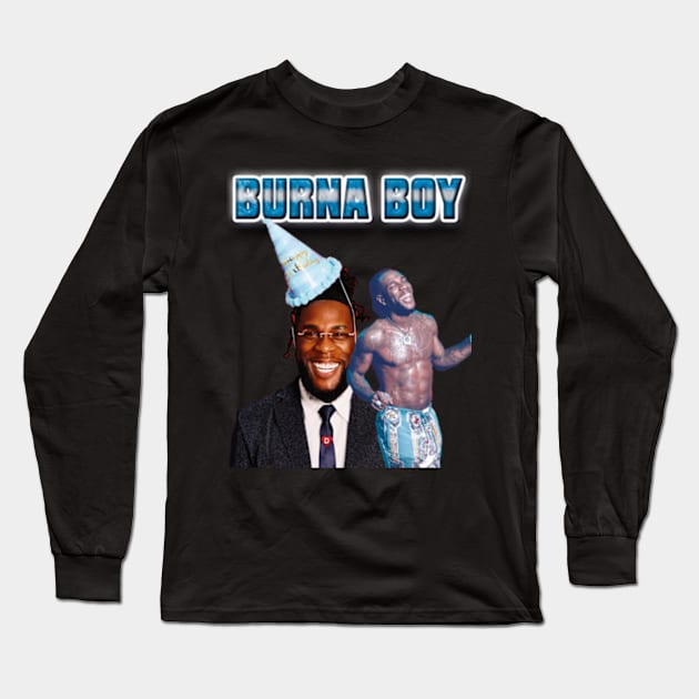 burna boy Long Sleeve T-Shirt by Rockem